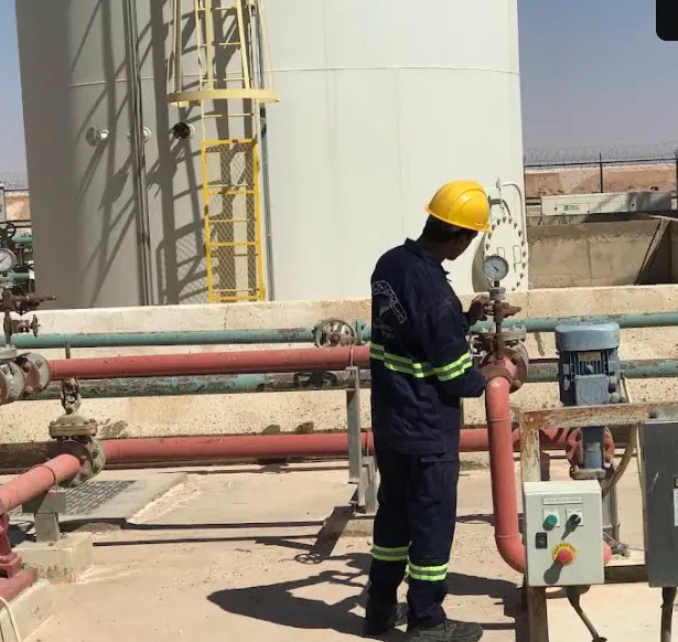 فحص تمديدات شبكة الحريق